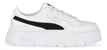 Zapatillas Puma Mayze Metal Mujer En Blanco Y Negro | Moov