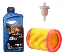 Kit Service Honda Titan Esd Elf 20w50 Mineral + Wega