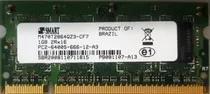 Memória Notebook Ddr2 1gb Smart Pc2-6400s-666 2rx16