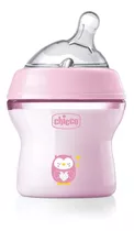 Mamadera Natural Feeling Chicco 0m+ 150ml Color Rosa