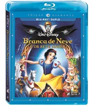 Branca De Neve E Os Sete Anões - Blu-ray Duplo Disney - Novo