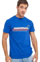 Camiseta Nacional Letras X2 Merchandising Oficial Disershop
