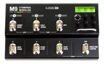 Line 6 M9 Stompbox Pedalera Multi Efectos Guitarra C/ Looper Color Negro