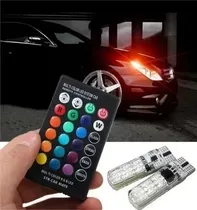 T10 Led Rgb Cola De Pez Pescado Control Remoto Auto - Moto