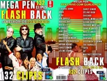 Mega Pen Drive 132 Clipes Flashback O Melhor 70 & 80 &90
