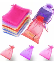 Bolsitas De Organza Para Recuerdos, Bisutería Y Regalos.