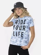 Polera Ride Your Own Life Mujer Multicolor Maui And Sons