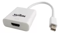 Adap Mini Displayport Thunderbolt Hdmi 1080p Mac Ns-midphd Color Blanco