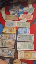 Billetes Antiguos De Costa Rica Y Otros Países 