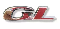 Emblema Gl  Cromado  Mitsubishi Lancer Gl Baúl