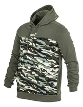 Buzo Con Capucha Puma Essentials Block Camo 2 Solo Deportes