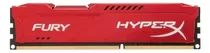 Memória Ram Fury Color Vermelho  4gb 1 Hyperx Hx318c10fr/4