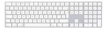 Teclado Bluetooth Apple A1843 Qwerty Inglés Internacional Color Plata Y Blanco - Distribuidor Autorizado