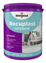 Recuplast  Interior Látex Satinado Bco. X 20 Lts Color Blanc