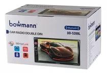 Radio Auto 2 Din Bowmann Bluetooth Dd-5200l