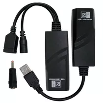 Prolongador Usb 2.0 Utp Activo 100m Camaras Dslr Extensor Color Negro