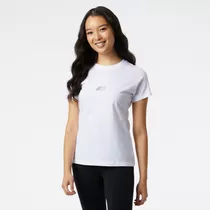 Remera Mujer New Balance Essentials Tee Wt23515