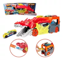 Pista Hot Wheels City Reboque E Lançador Dragão - Mattel