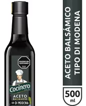 Aceto Balsámico Tipo Modena Cocinero Pet  X 500 Cc
