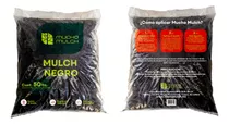 Mulch / Corteza / Color Negro 50l