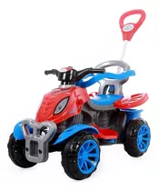Spider Quadriciclo Infantil Andador E Empurrador 