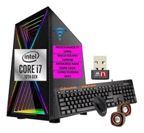 Cpu Computador Core I7-10ma Ssd 1000gb/ram 16gb/wifi/i3/i5