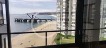 Venta Departamento Viña Del Mar, Con Gran Vista Al Mar 