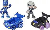 Pj Masks Catboy Vs Luna Girl Battle Racers Juego Preescolar