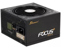 Fuente 1000w 80 Plus Gold Seasonic Focus Full Modular Color Negro