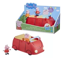 Carrinho Da Peppa Vermelho E Sua Família Hasbro - F2184