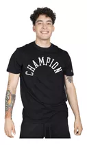 Remera Champion Hombre Training Negro