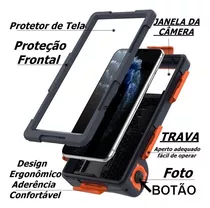 Capa Case Compatível iPhone 13 Pro Max Mergulho Waterprof