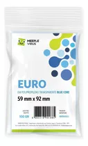 Card Sleeves Standard Euro 59 X 92mm (bc) 100 U Meeple Virus