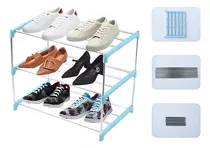 Zapatera Organizador De Zapatos Rack 3 Niveles Para 6 Pares