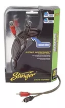 Cable Rca Stinger 2ch De 0,5m Serie 1000 Si121.5 Sonocar