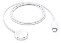 Cable Cargador Inalámbrico Apple  Magsafe Usb-c Para Apple Watch Series / Ultra / Ultra 2 / AirPods (1 M) Blanco