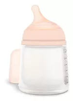 Mamadera Anticólico Zerø Zerø 180ml Flujo Adaptable Suavinex Color Rosa Liso