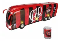 Ônibus Atletico Paranaense Luz Mp3 Som Bluetooth Radio Sdusb