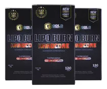 Lipo Burn Gold Nutrition  Quemador De Grasa Natural Pack X 3