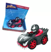 Carrinho Venom Web Friction Preto Candide Brinquedos 5805