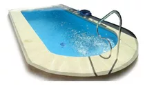 Piscina Fibra  Vidrio Tankes 6 X 3 X 1.40 M Escalera Romana