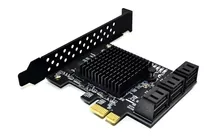 Controladora 6 Portas Sata 3.0 Marvell 88se9215 Pcie X1