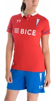 Camiseta Réplica Uc Para Mujer Visita Rojo Under Armour