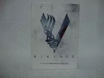 Box 06  Dvds Originais Vikings- 1ª E 2ª Temporadas Completas