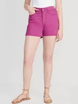 Shorts Jean Old Navy Cintura Alta Plus Size