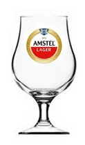 Copa Vidrio Dublin Cerveza Logo Amstel 400 Ml Pettish Online