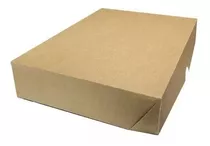 Caixa De Presente C/100 Unidades  24x20x5 R2- Kraft Branco