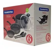 Set Batería Tramontina Juego Ollas Cocina Milan 20599/390