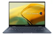 Asus Zenbook 14 Flip Oled Ponder Blue Laptop Intel Core I7