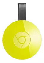 Convertidor Smart Tv Google Chromecast 2 Sin Caja Amarillo